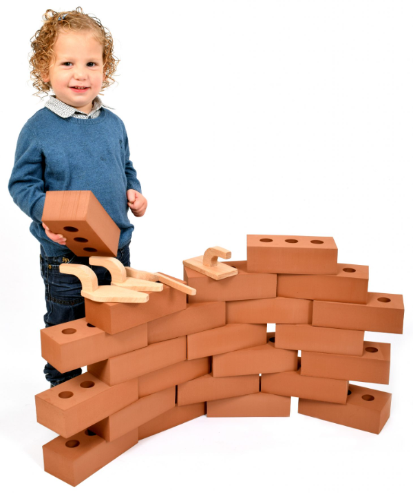 25 Piece Giant Life Size Bricks