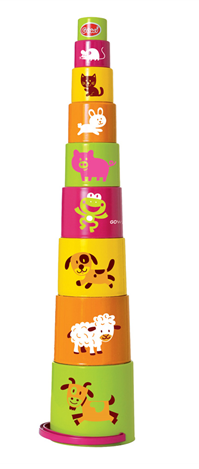 Animal Stacking Cups