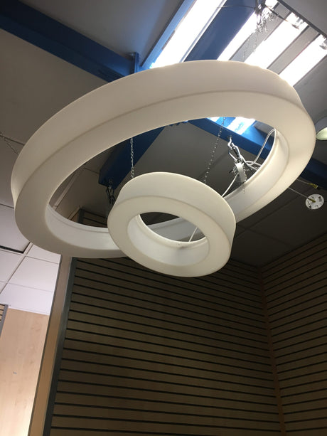 LED Colour Changing Ceiling Ring : Medium – 40cm