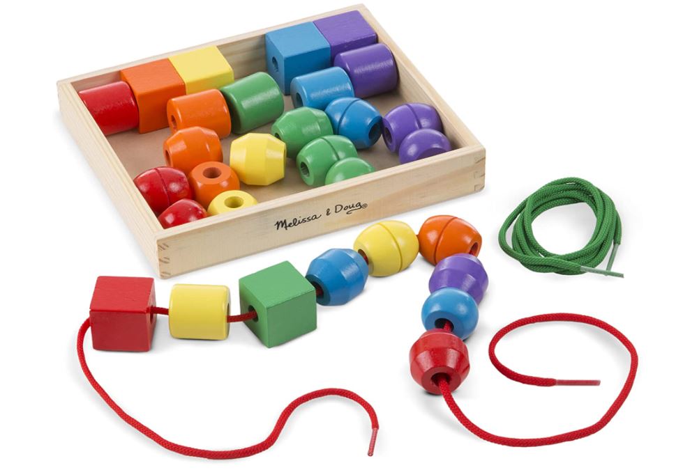 Melissa & Doug Primary Lacing Beads