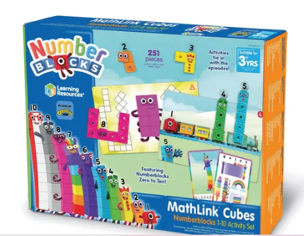 MathLink® Cubes Numberblocks 1-10 Activity Set