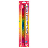 Rainbow Glitter Baton