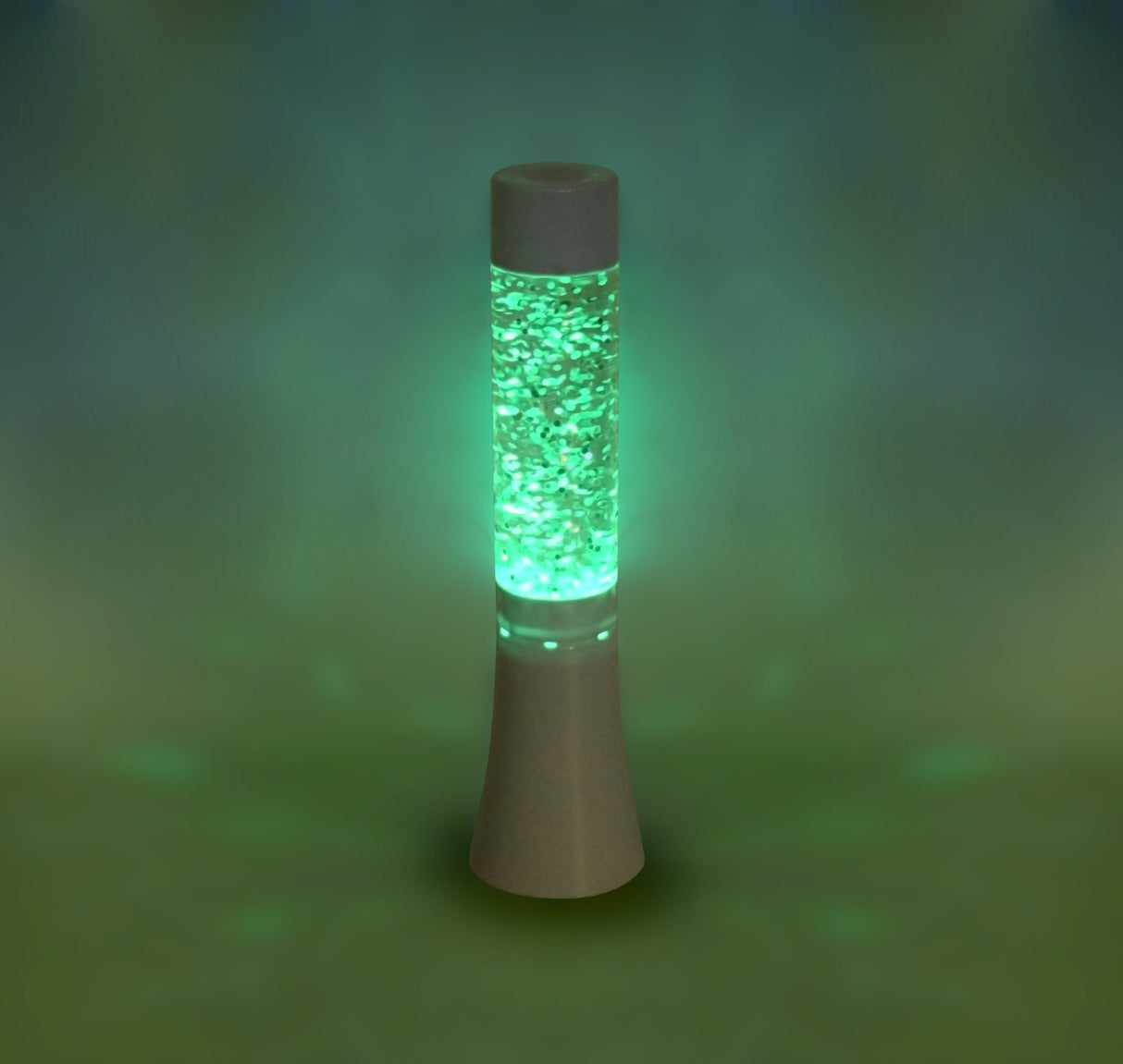 Large Colour Changing Glitter Lamp
