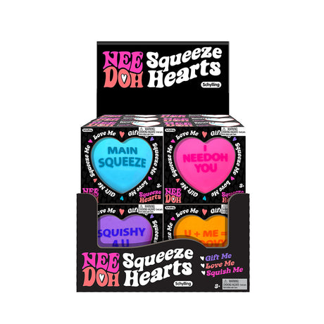 NeeDoh Squeeze Hearts