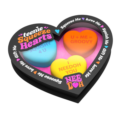 Teenie NeeDoh Squeeze Hearts (Pack of 3)