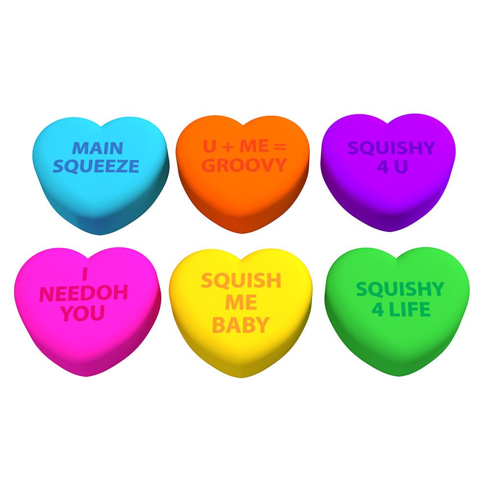 Teenie NeeDoh Squeeze Hearts (Pack of 3)