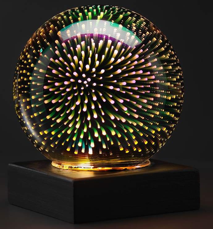 Fibre Ball LED Sensory Night Light – 12cm