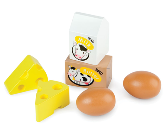 Wooden Eggs and Dairy