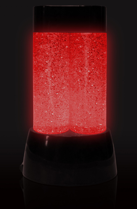 Twin Tornado Glitter Lamp