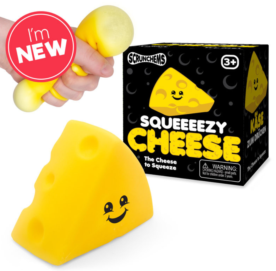 SCRUNCHEMS SQUISHY CHEESE