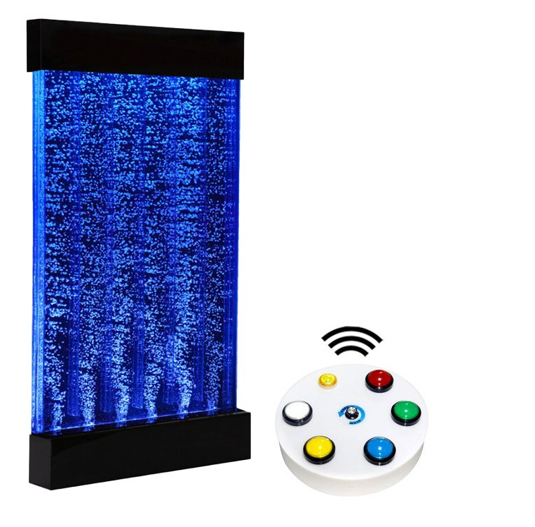 Wall Hanging Bubble Wall Colour Changing LED Lights 3ft With Remote Button Controller
