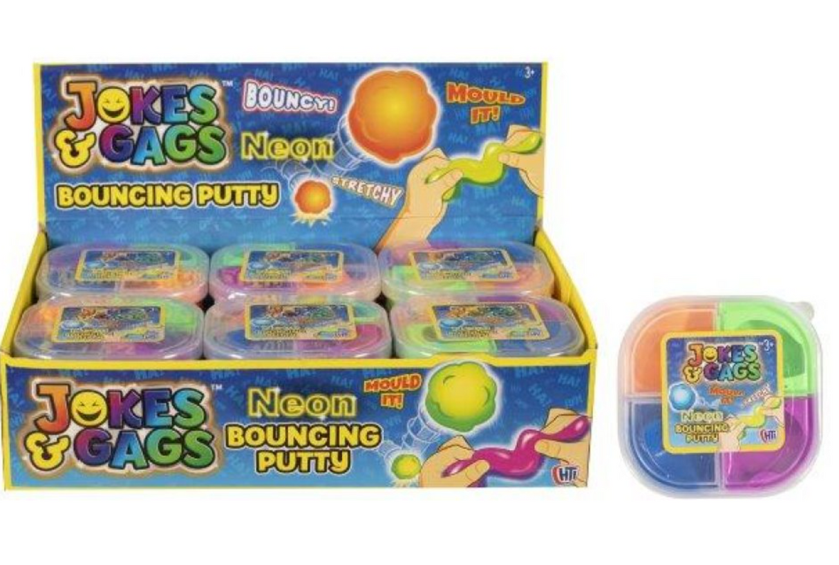 Neon Bouncing Putty