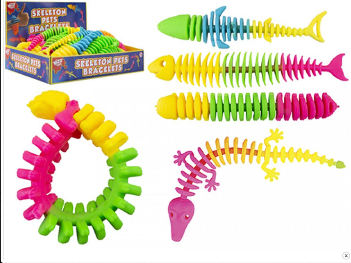 SKELETON PETS STRETCHY  BRACELETS