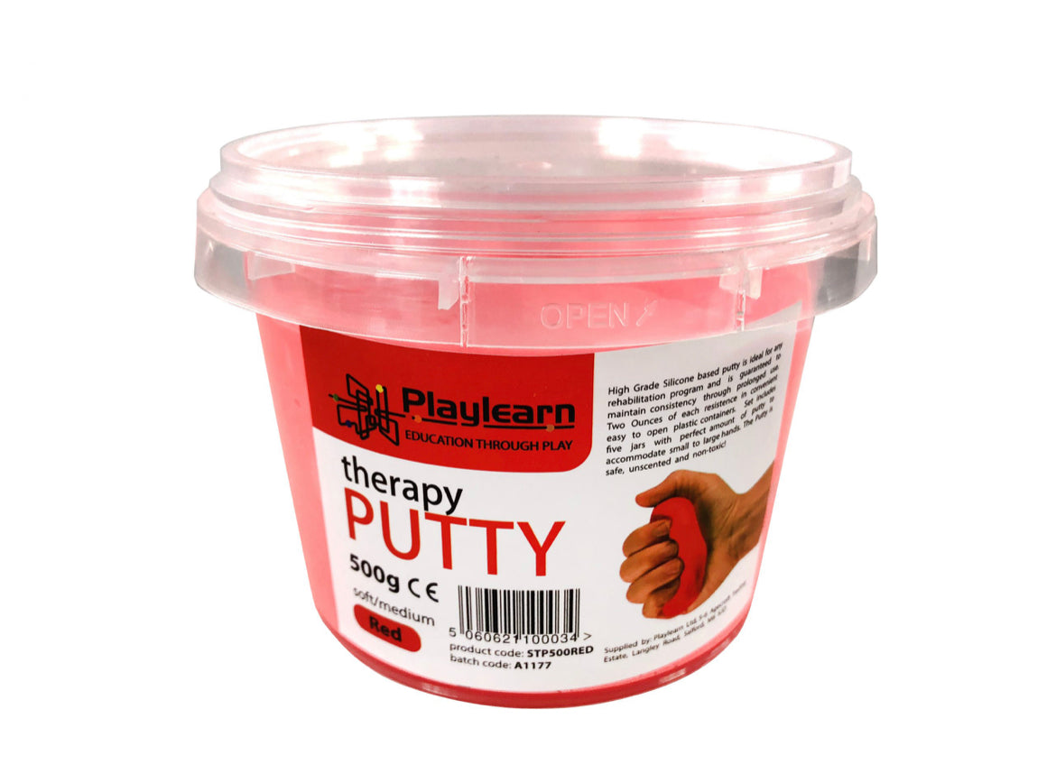 500g Therapy Putty : Red / Soft/Medium