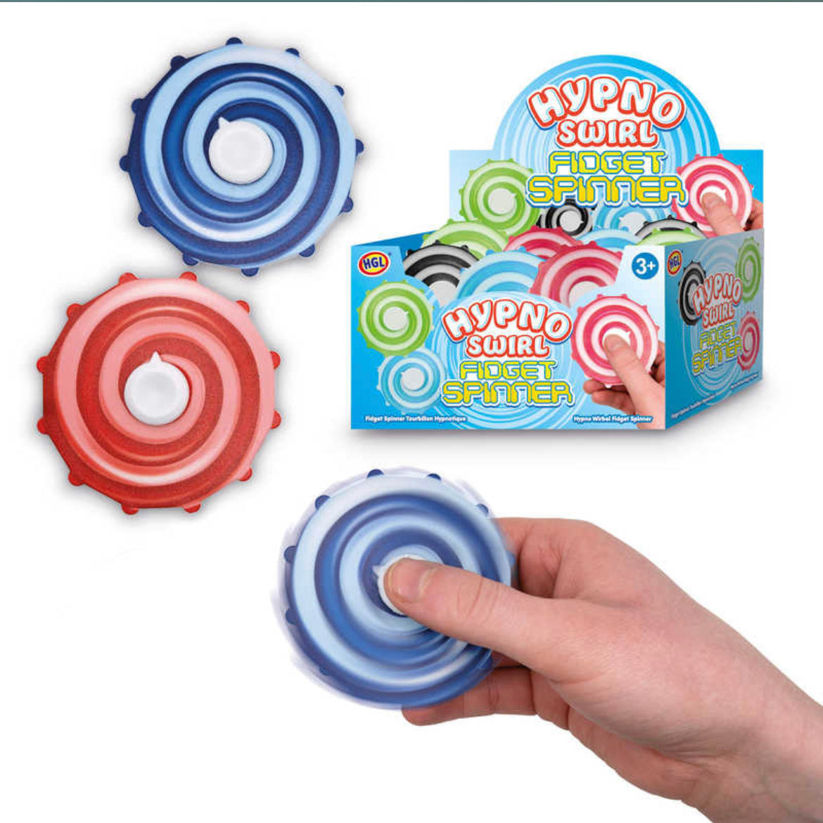 HYPNO SWIRL FIDGET SPINNER