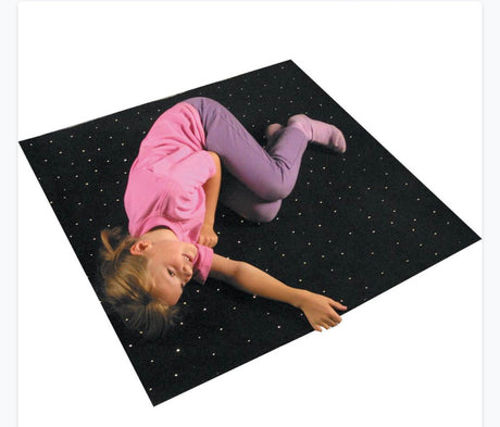 1m Sq Fibre Optic Carpet - Interactive Sensory Toy